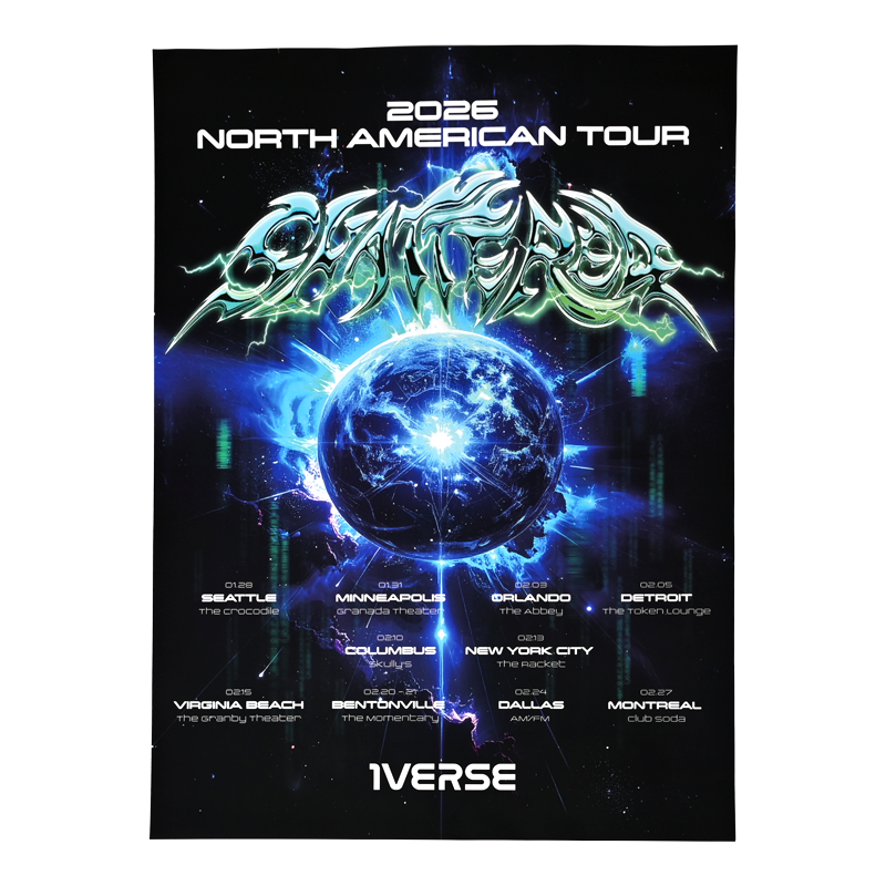 1VERSE Shattered North American Tour Poster