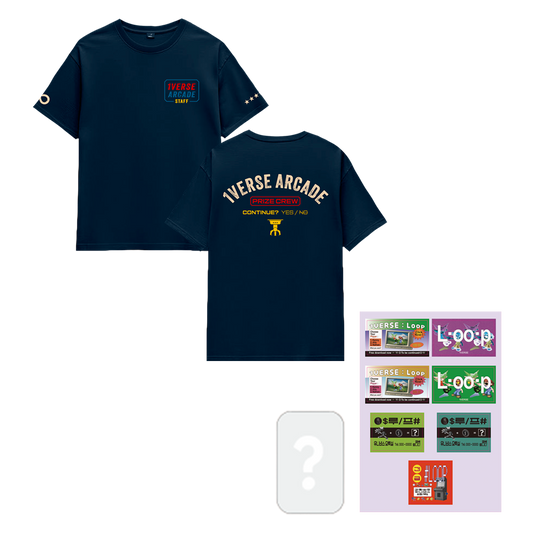 LOOP T-Shirt-Sticker Set